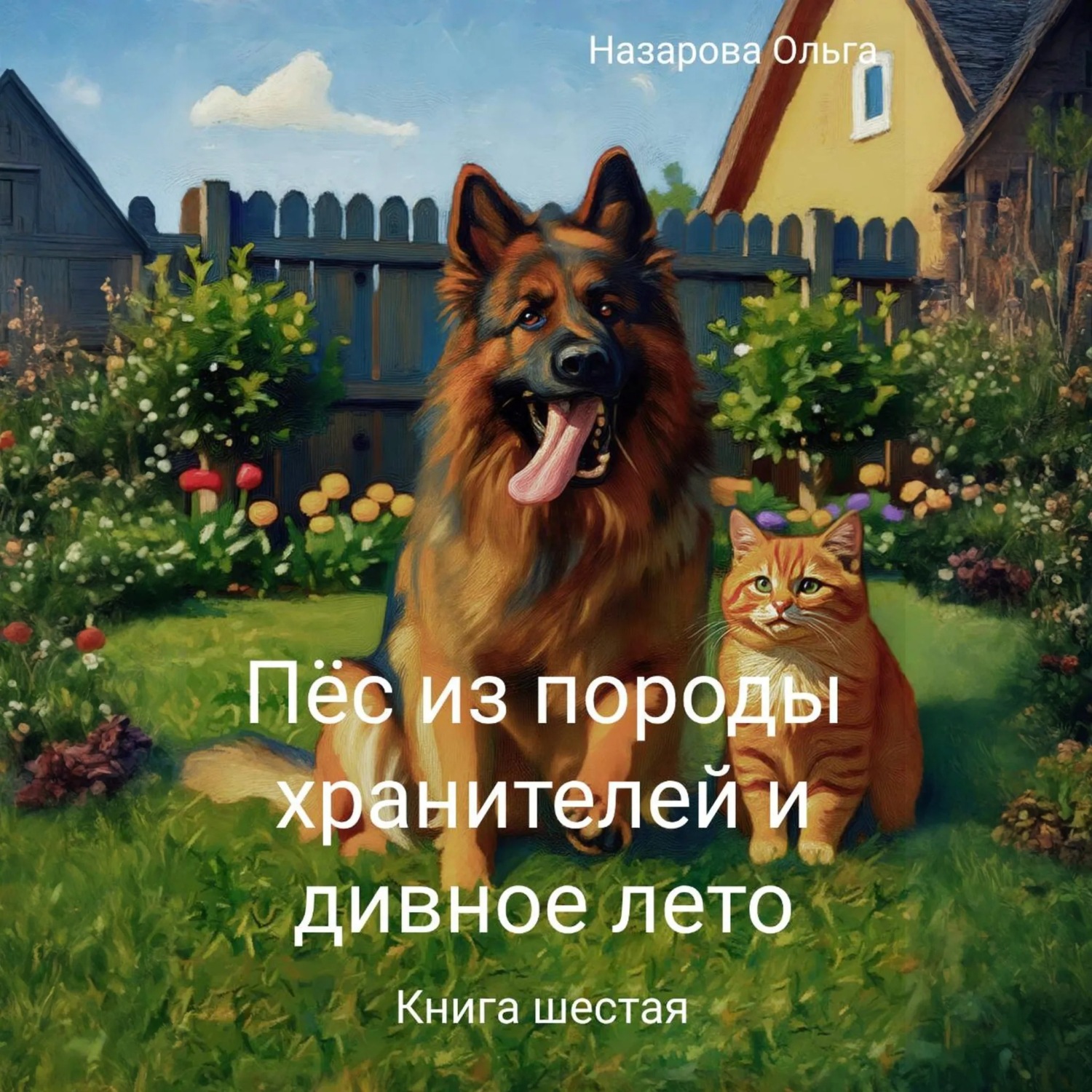 Обложка книги «Пёс из породы хранителей и дивное лето»