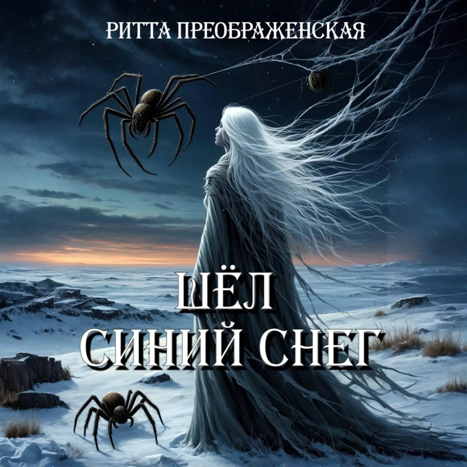 Обложка книги «Шёл синий снег»