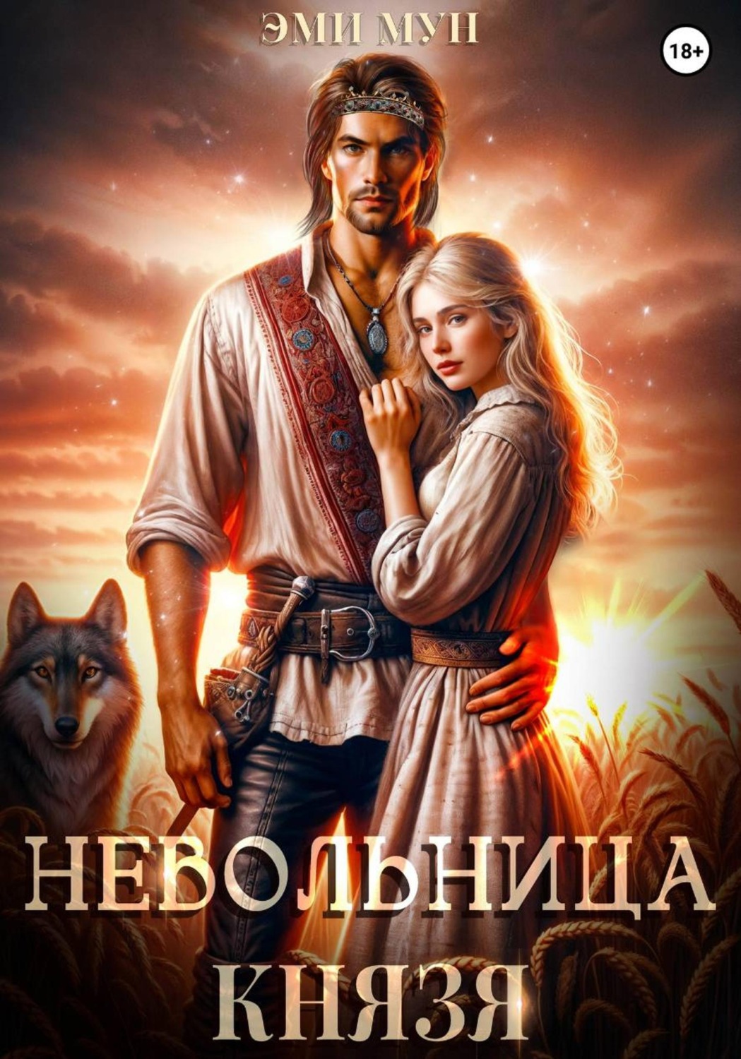 Обложка книги «Невольница князя»