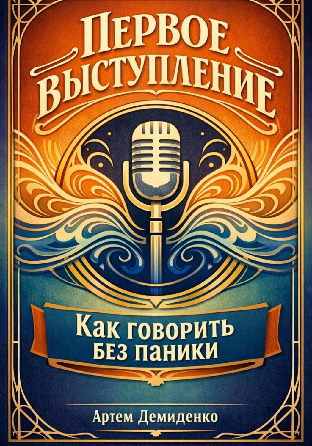 Обложка книги «Первое выступление: Как говорить без паники»