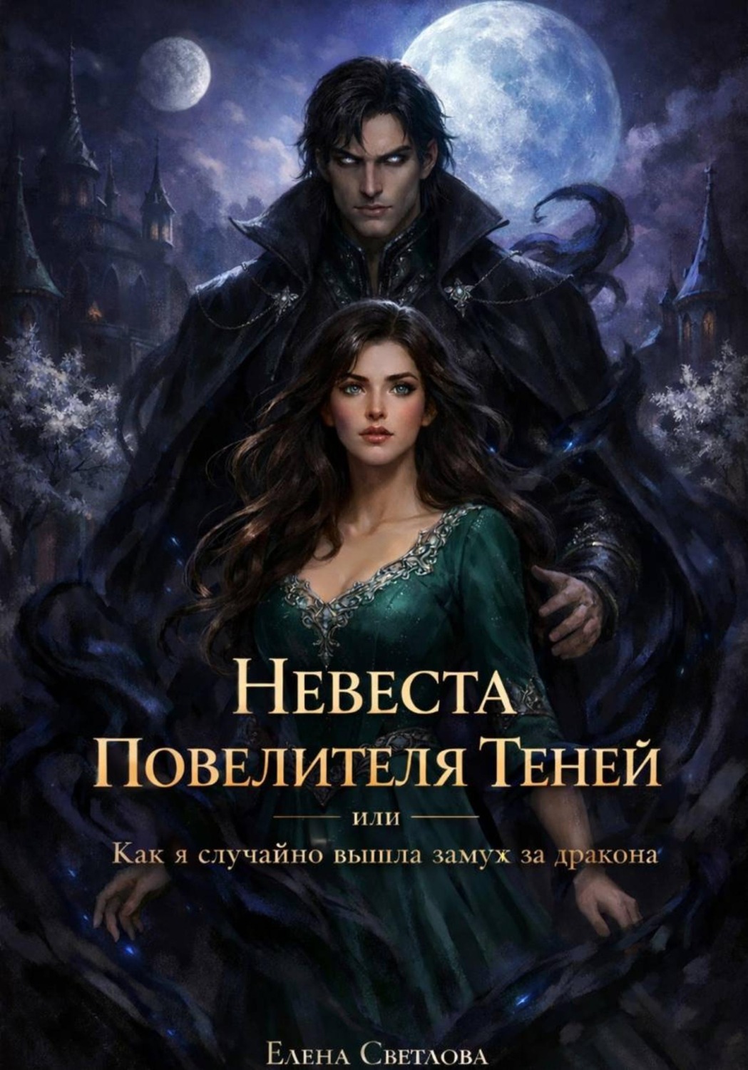 Обложка книги «Невеста Повелителя Теней, или как я случайно вышла замуж за дракона»