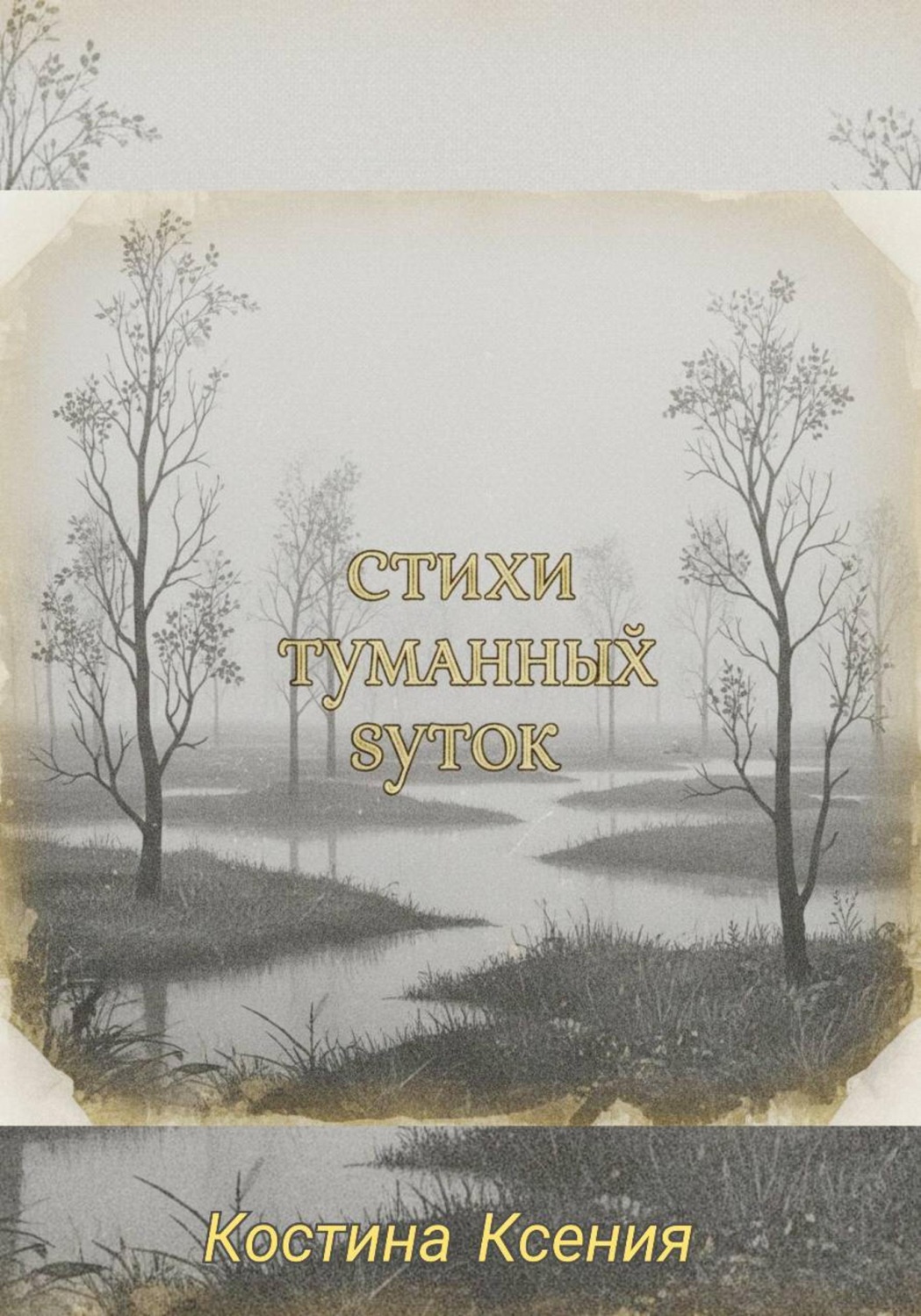 Обложка книги «Стихи туманных суток»