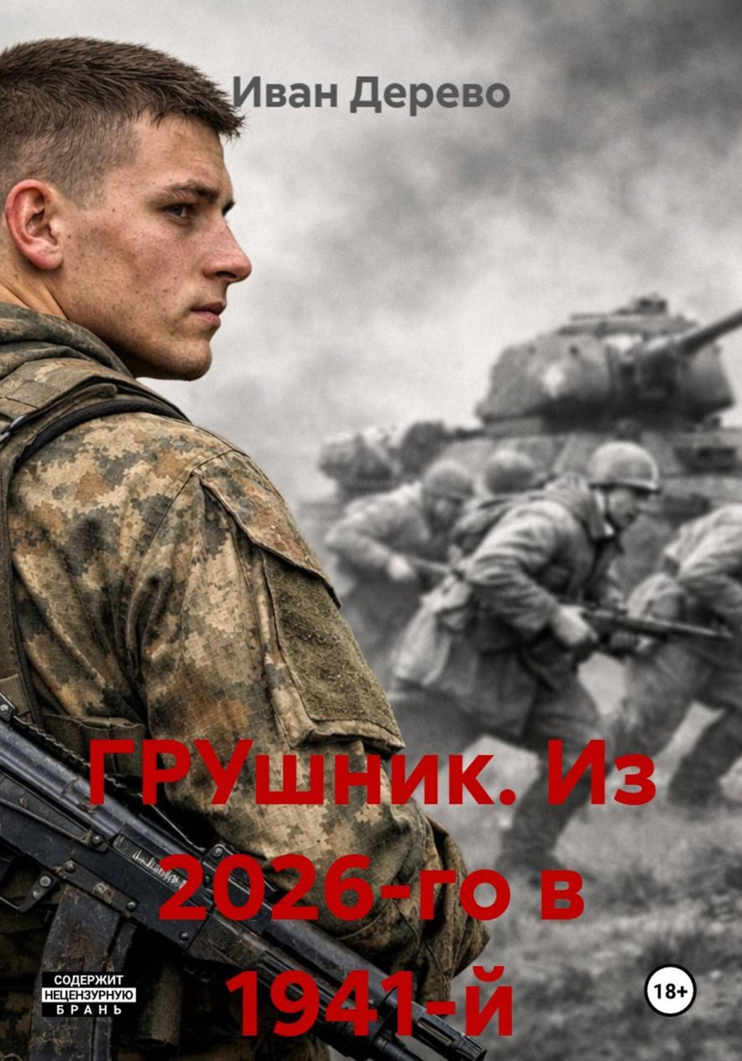 Обложка книги «ГРУшник. Из 2026-го в 1941-й»