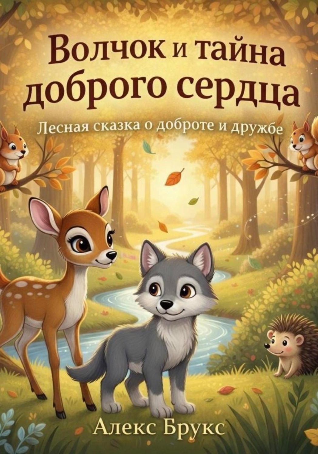 Обложка книги «Волчок и тайна доброго сердца»