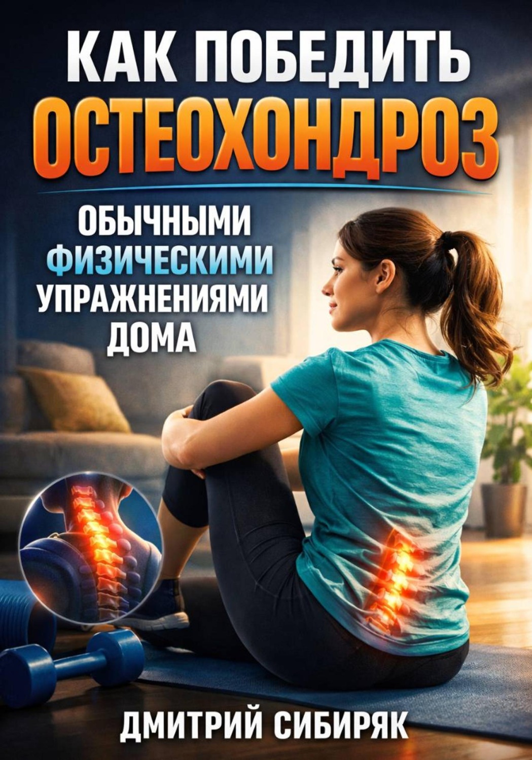 Обложка книги «Как победить остеохондроз обычными физическими упражнениями дома»