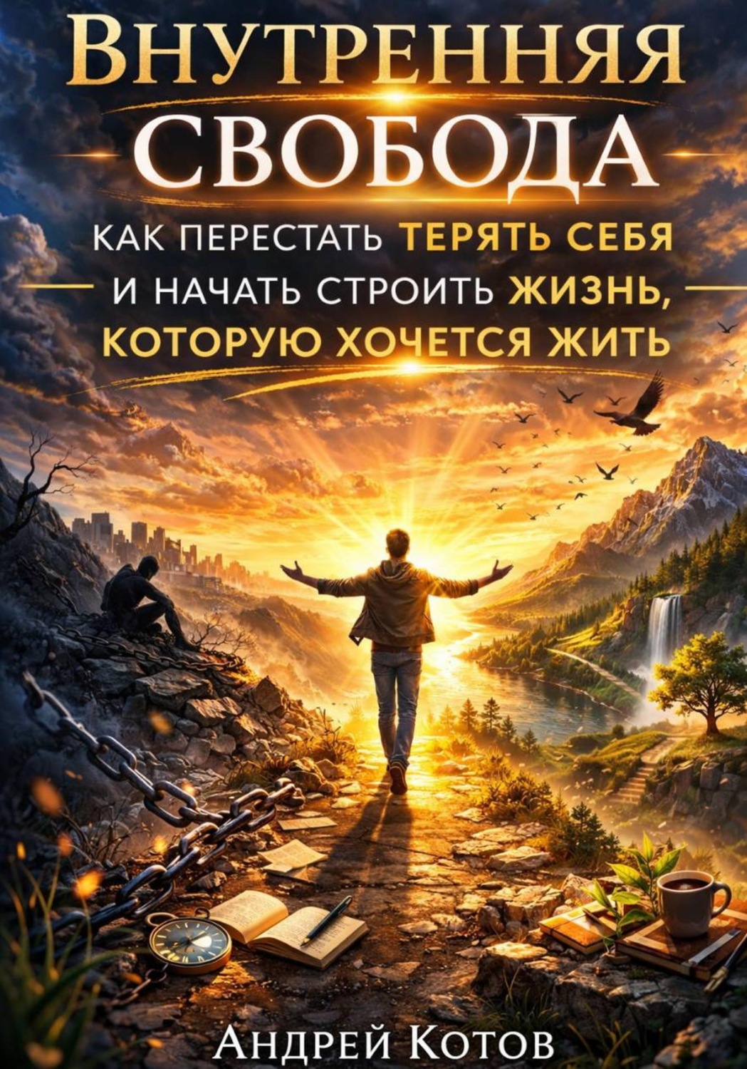 Обложка книги «Внутренняя свобода. Как перестать терять себя и начать строить жизнь, которую хочется жить»