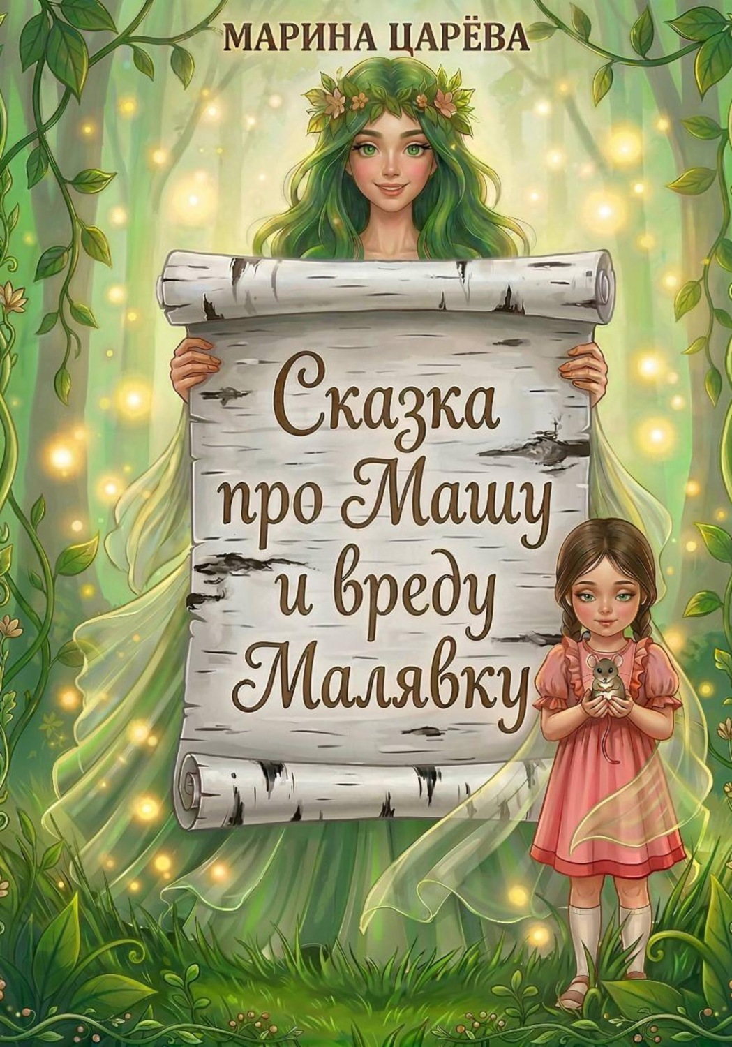 Обложка книги «Сказка про Машу и вреду Малявку»