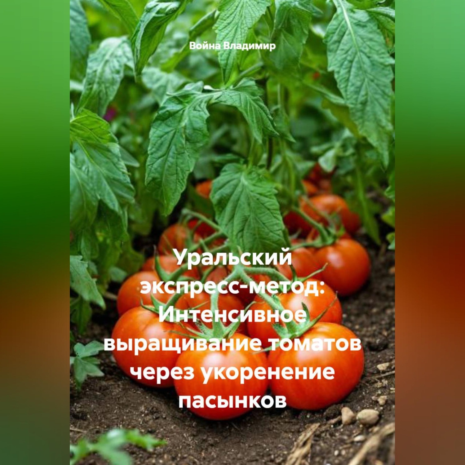 Обложка книги «УРАЛЬСКИЙ ЭКСПРЕСС-МЕТОД: Интенсивное выращивание томатов через укоренение пасынков»