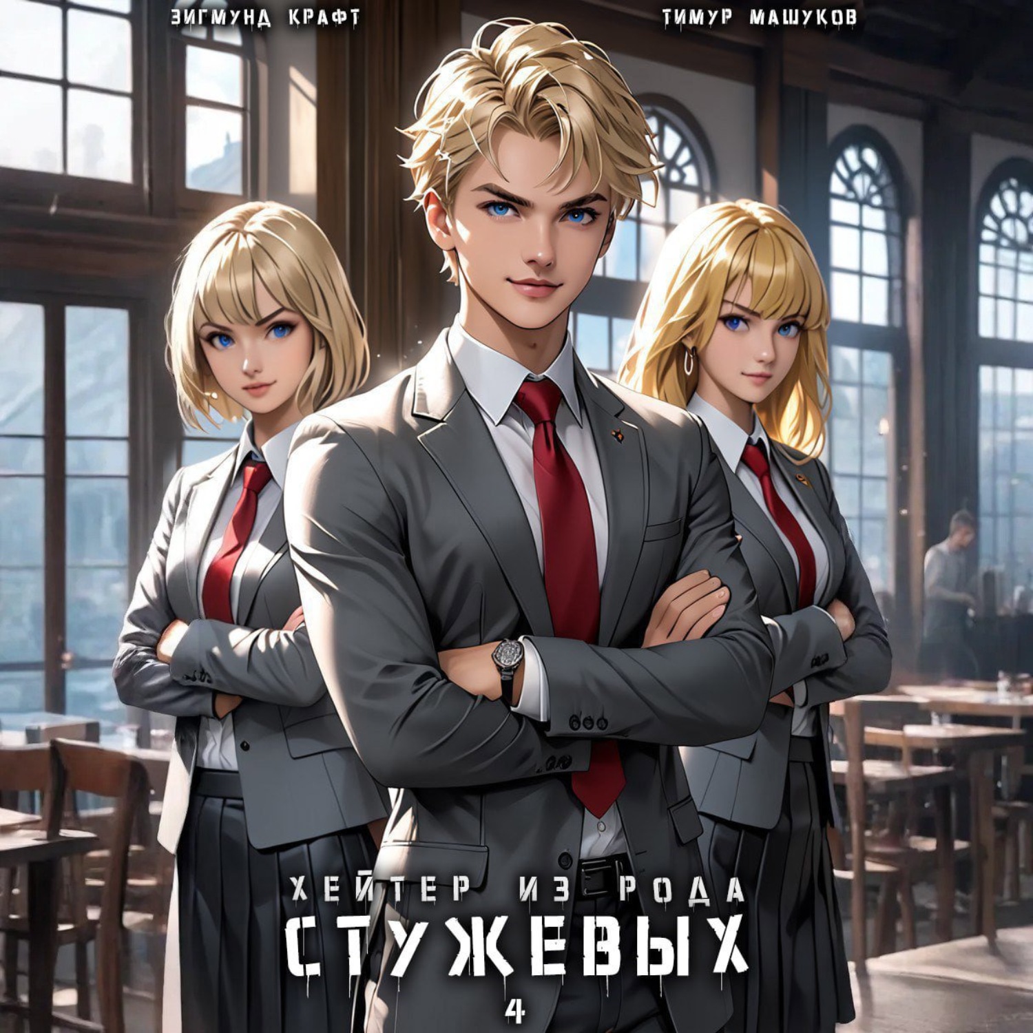 Обложка книги «Хейтер из рода Стужевых – 4»