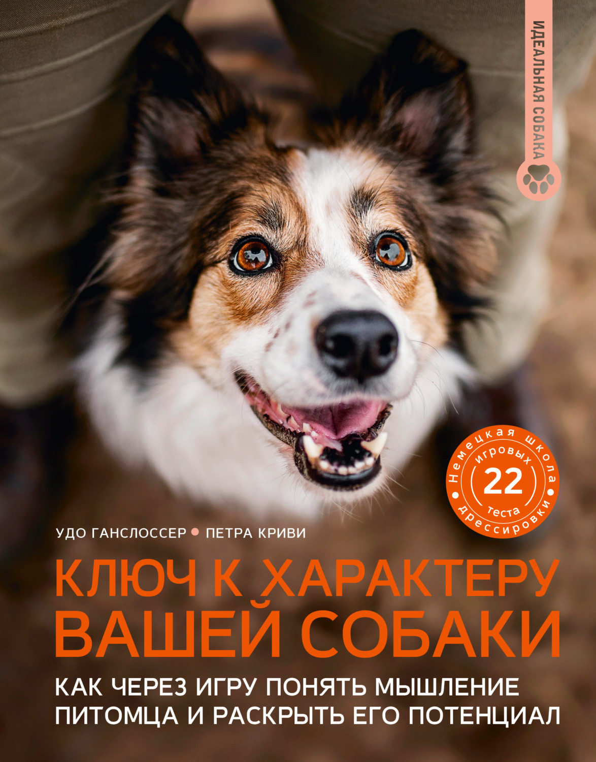 Обложка книги «Ключ к характеру вашей собаки. Как через игру понять мышление питомца и раскрыть его потенциал»