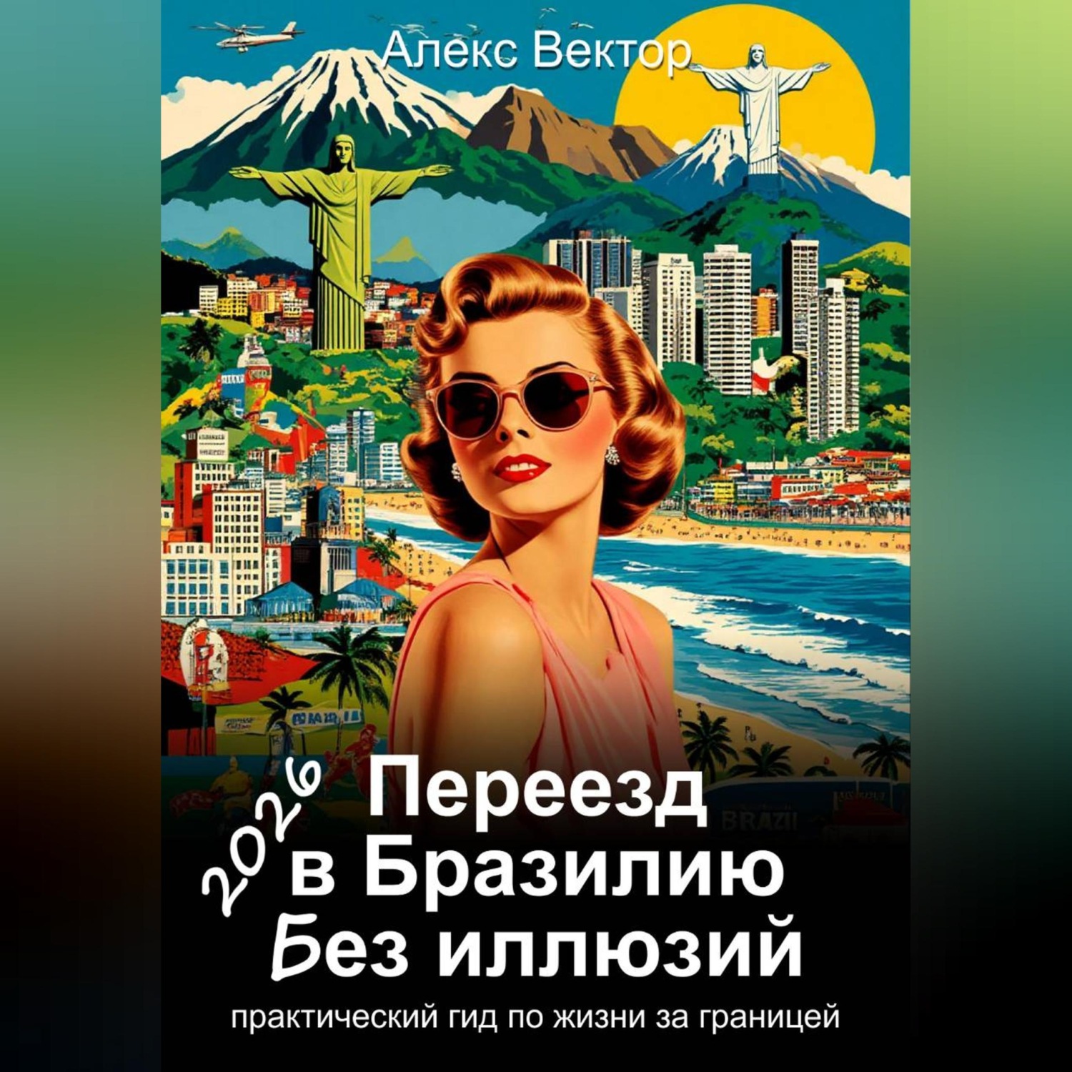 Обложка книги «Переезд в Бразилию без иллюзий: практический гид по жизни за границей - 2026»