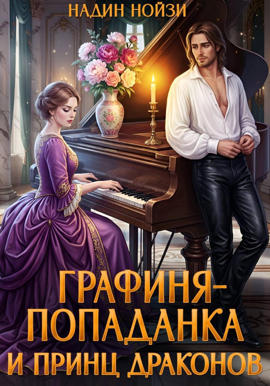 Обложка книги «Графиня-попаданка и принц драконов»