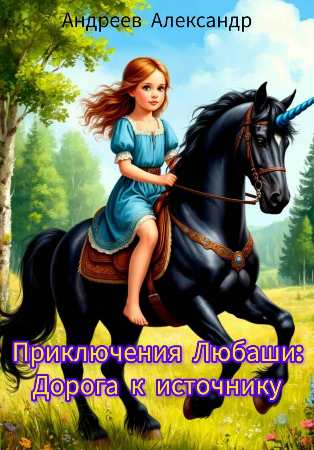 Обложка книги «Приключения Любаши: дорога к источнику»