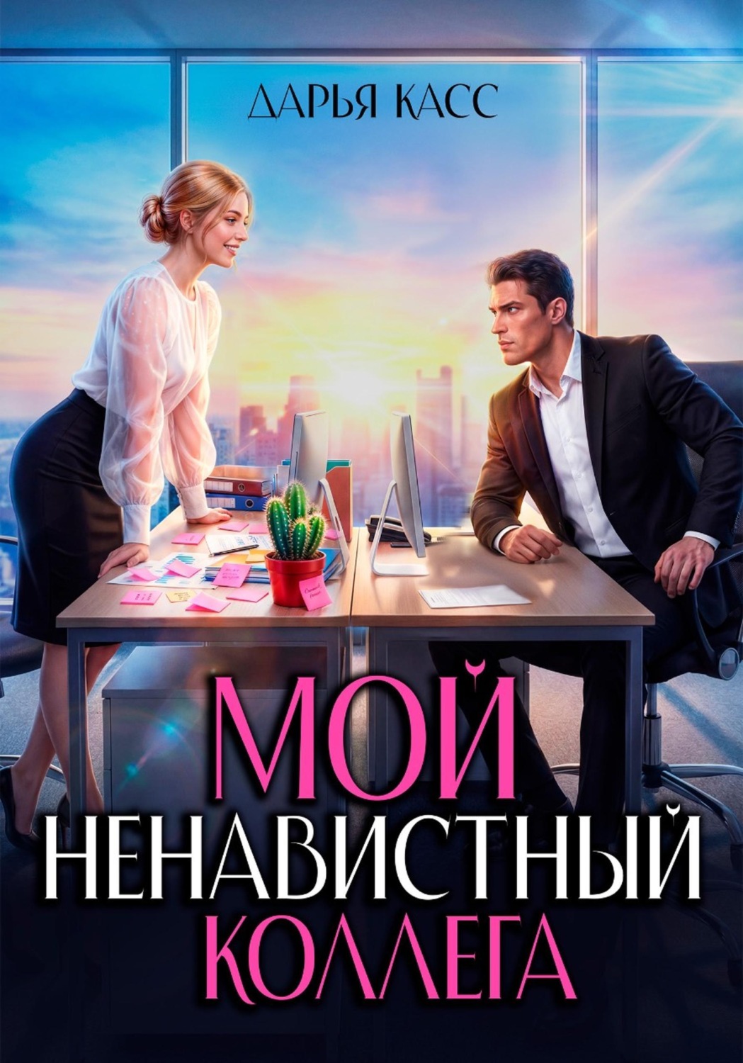 Обложка книги «Мой ненавистный коллега»
