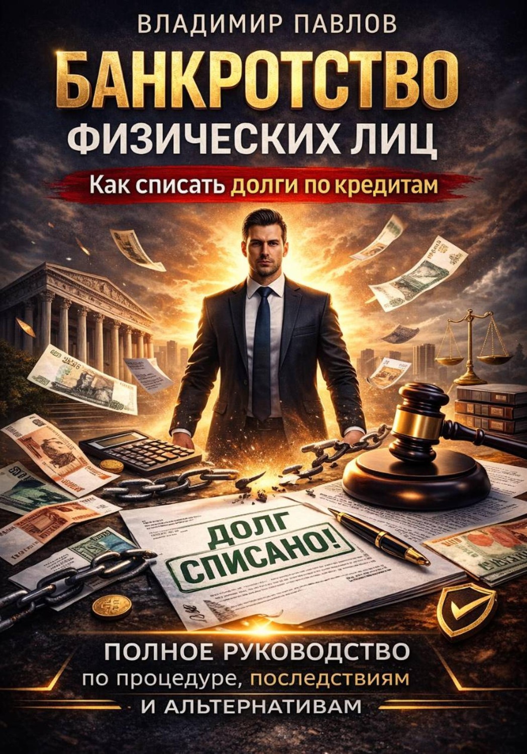 Обложка книги «Банкротство физических лиц как списать долги по кредитам и МФО полное руководство по процедуре, последствиям и альтернативам»