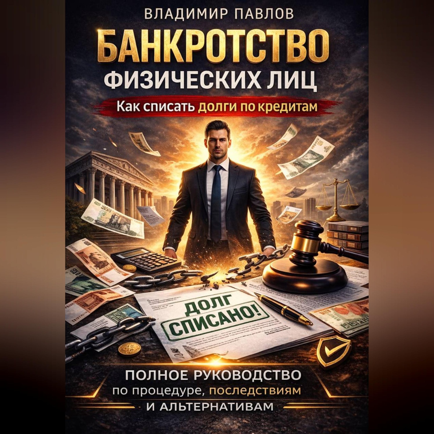 Обложка книги «Банкротство физических лиц как списать долги по кредитам и МФО полное руководство по процедуре, последствиям и альтернативам»