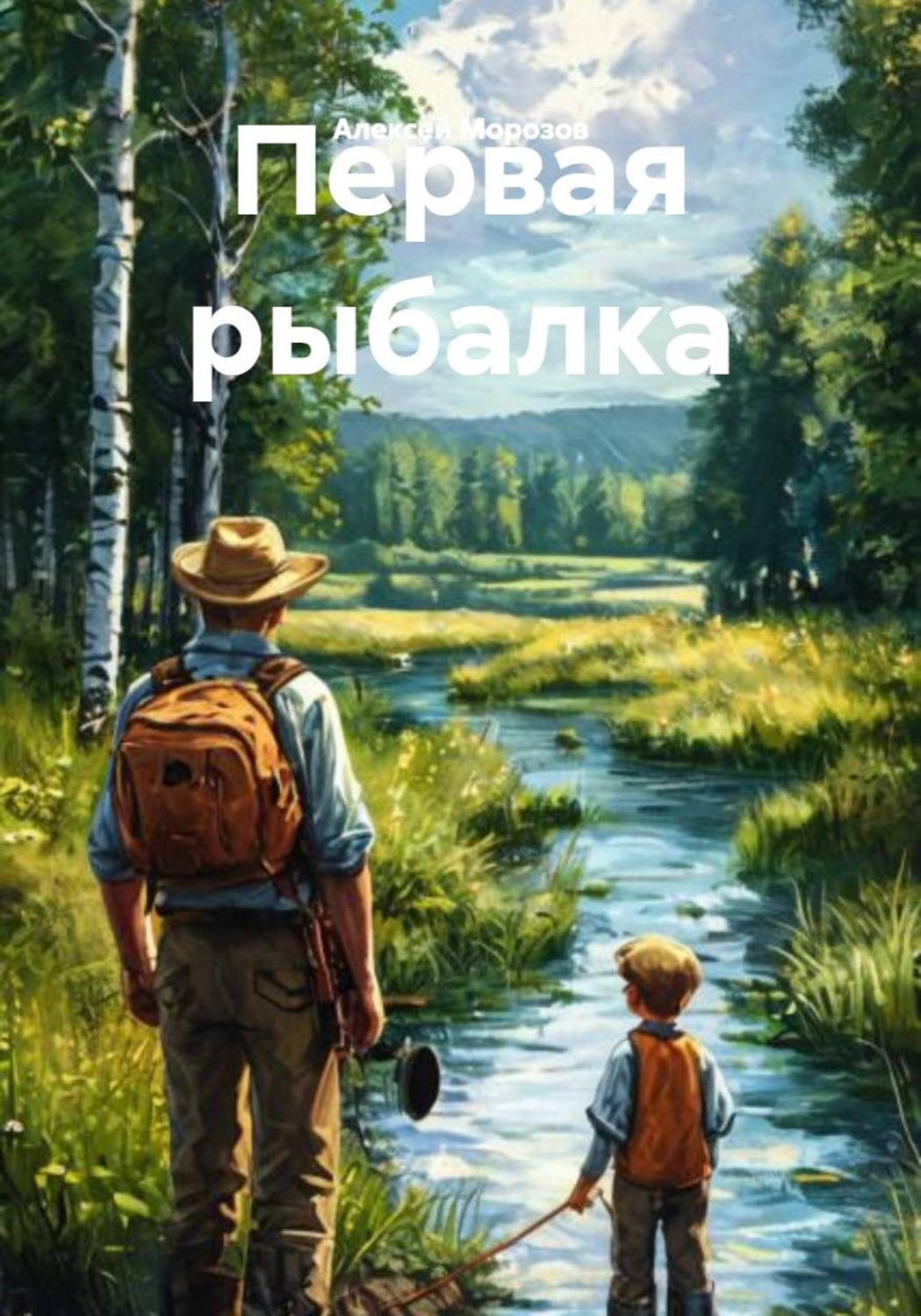 Обложка книги «Первая рыбалка»