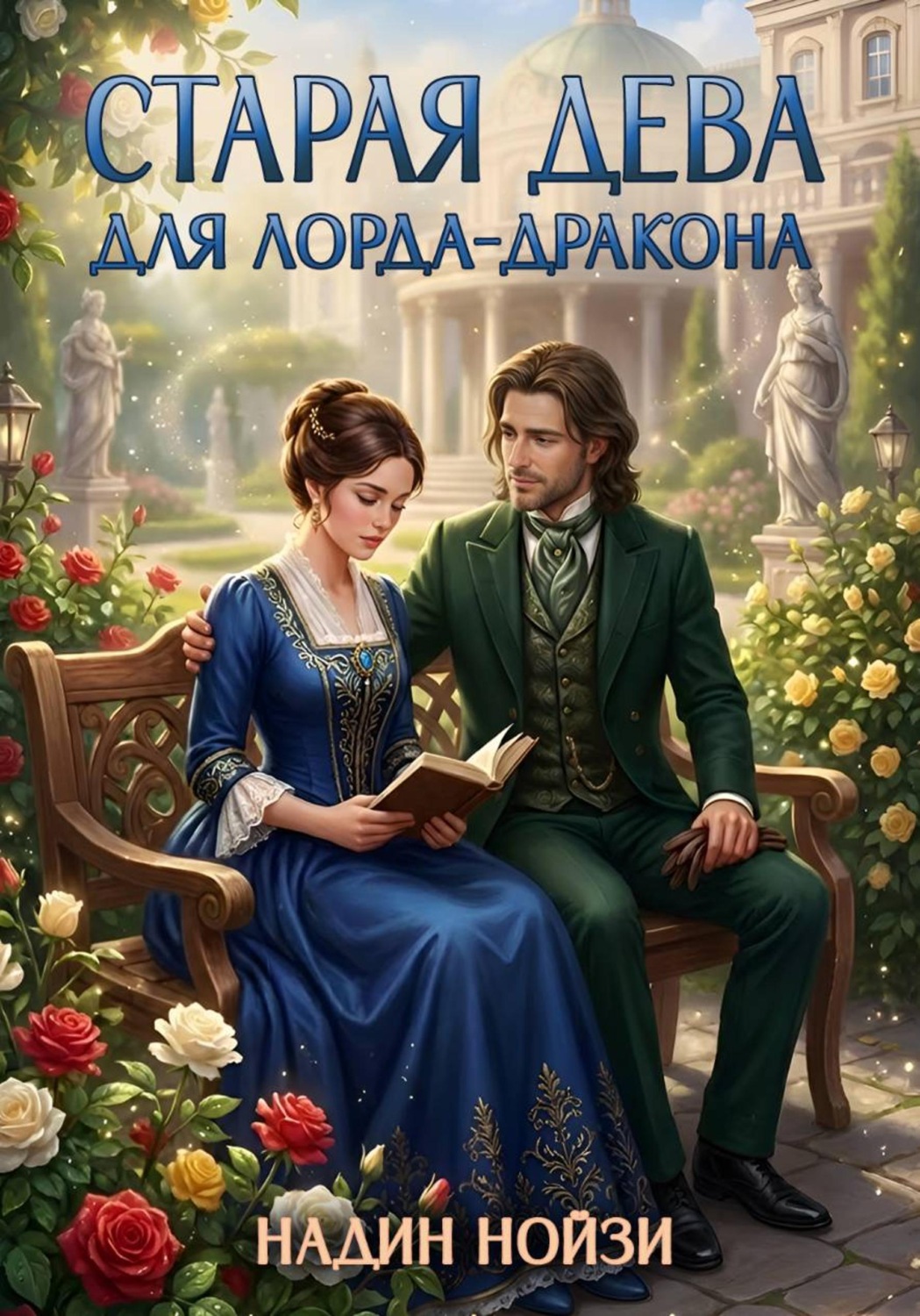 Обложка книги «Старая дева для лорда-дракона»