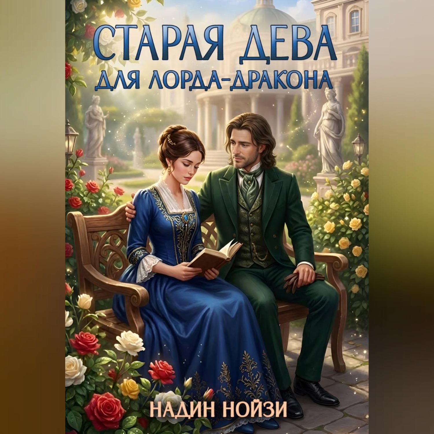 Обложка книги «Старая дева для лорда-дракона»