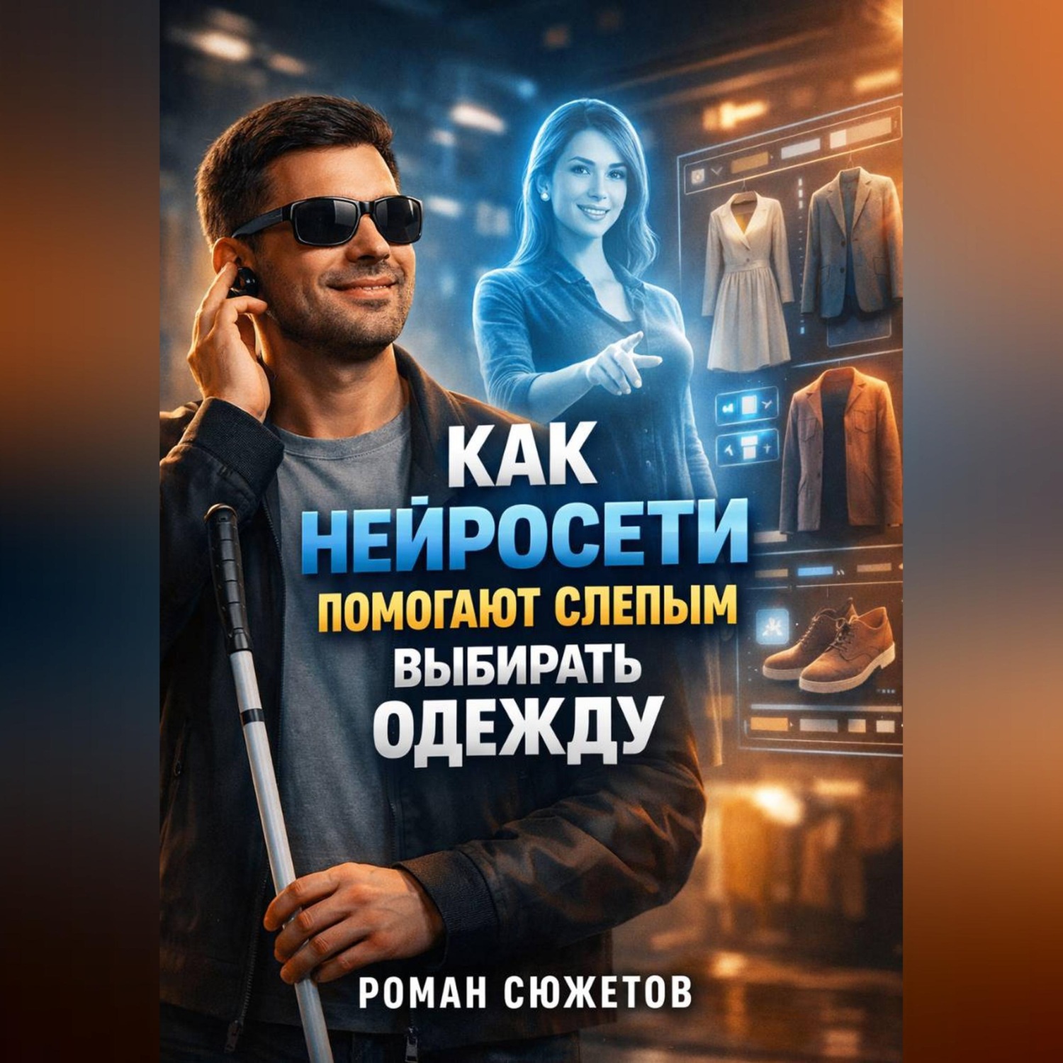 Обложка книги «Как нейросети помогают слепым выбирать одежду»