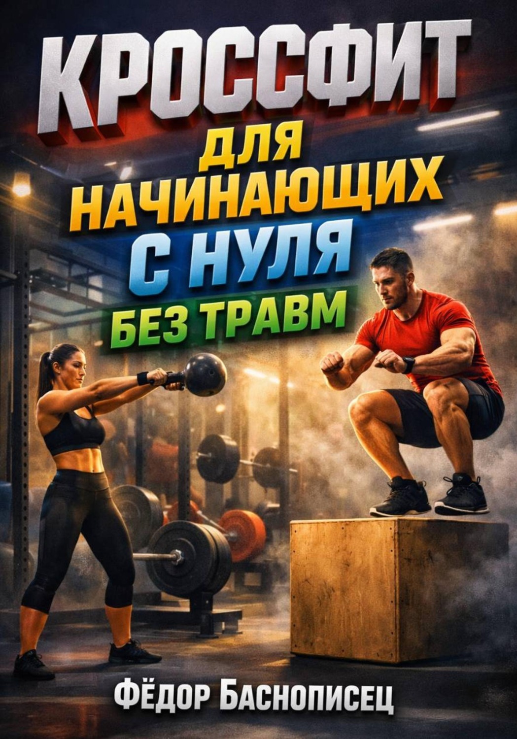 Обложка книги «Кроссфит для начинающих с нуля без травм»