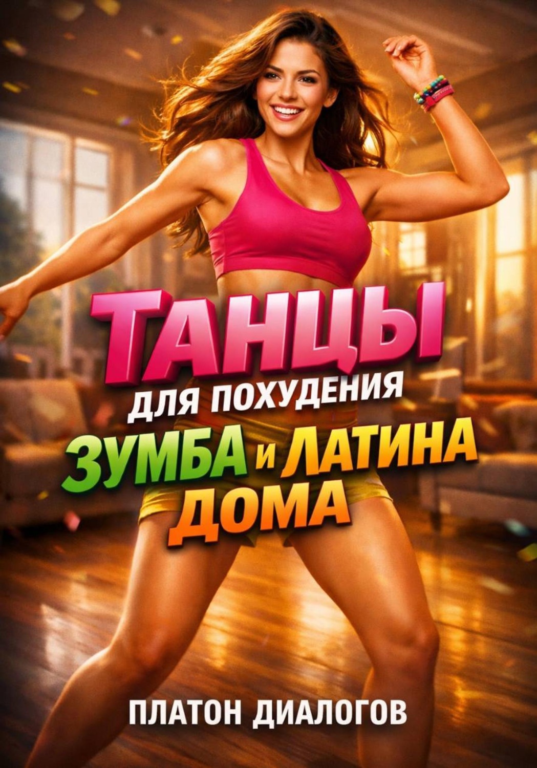 Обложка книги «Танцы для похудения зумба и латина дома»