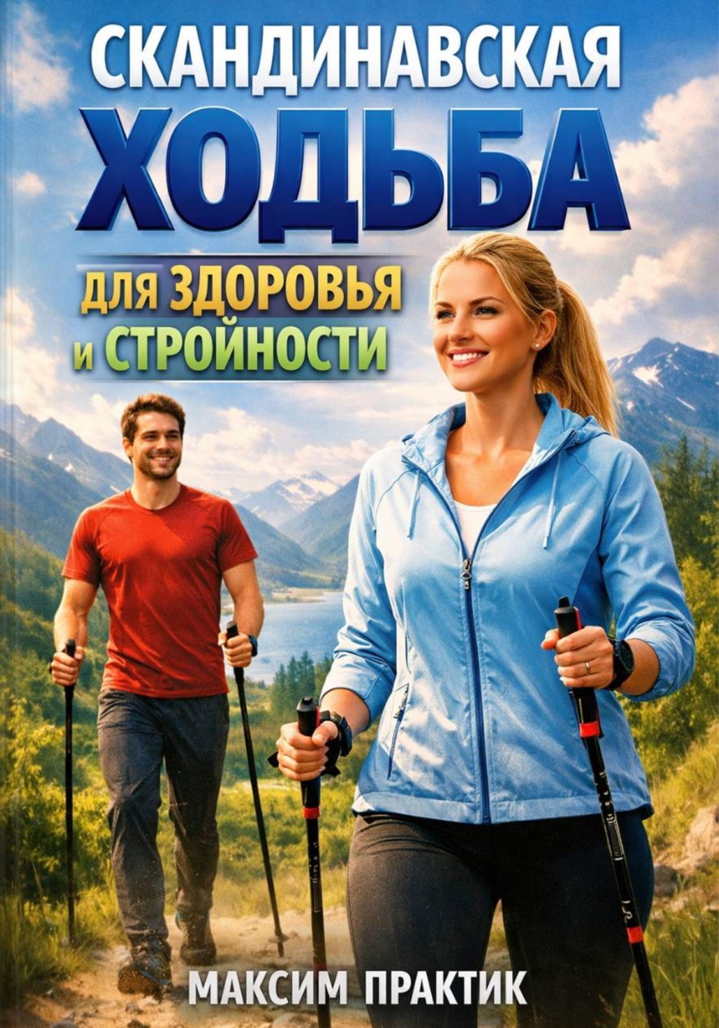 Обложка книги «Скандинавская ходьба для здоровья и стройности»