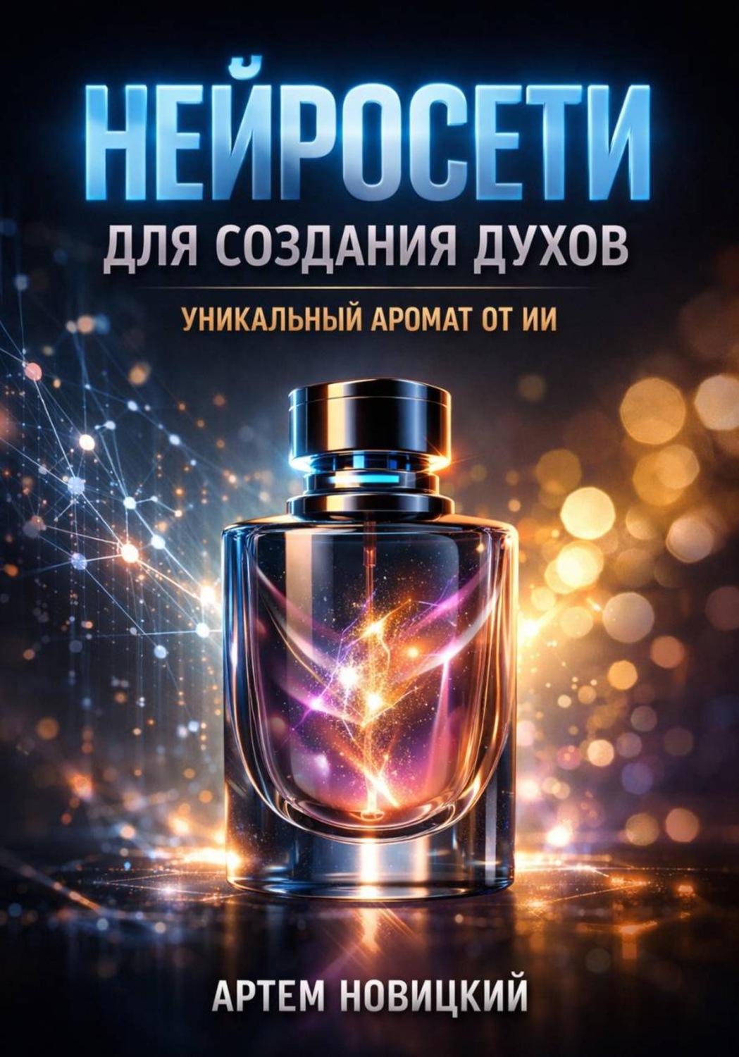 Обложка книги «Нейросети для создания духов уникальный аромат от ИИ»