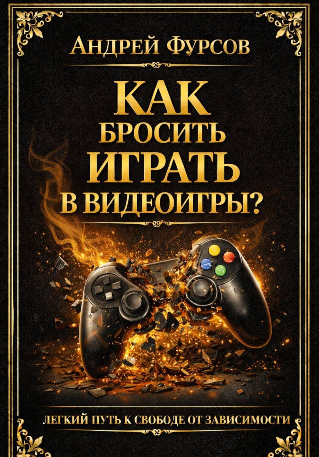Обложка книги «Как бросить играть в видеоигры?»