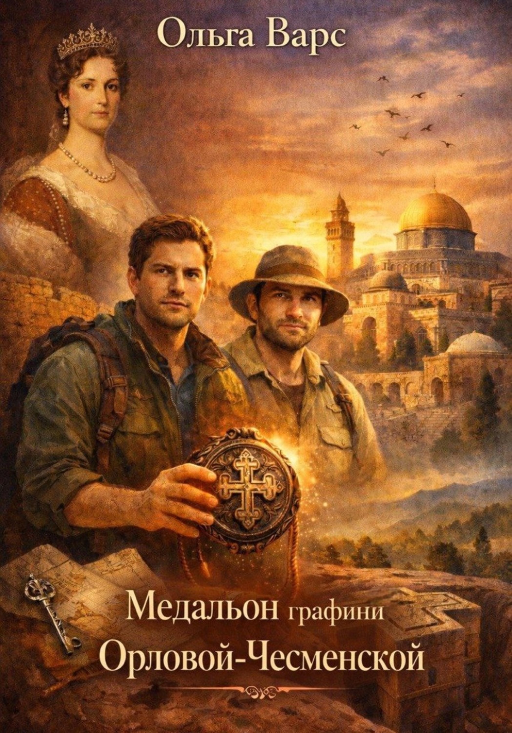 Обложка книги «Медальон графини Орловой-Чесменской»
