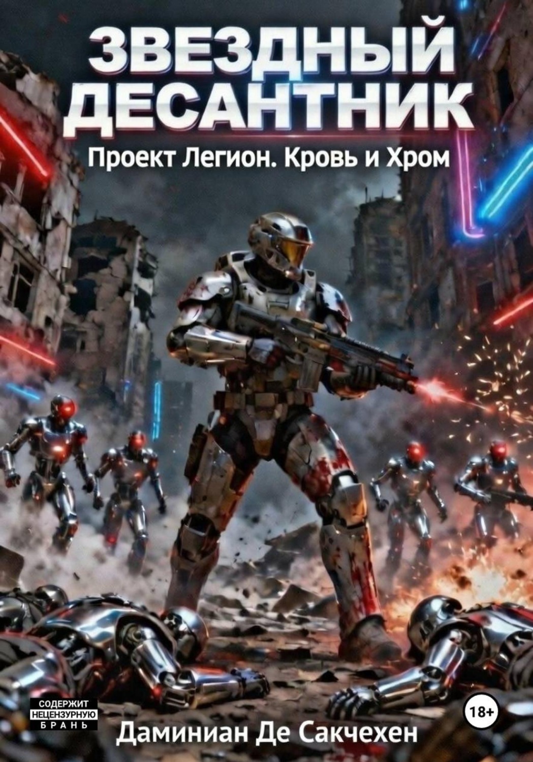 Обложка книги «Звездный Десантник. Проект легион. Кровь и Хром»