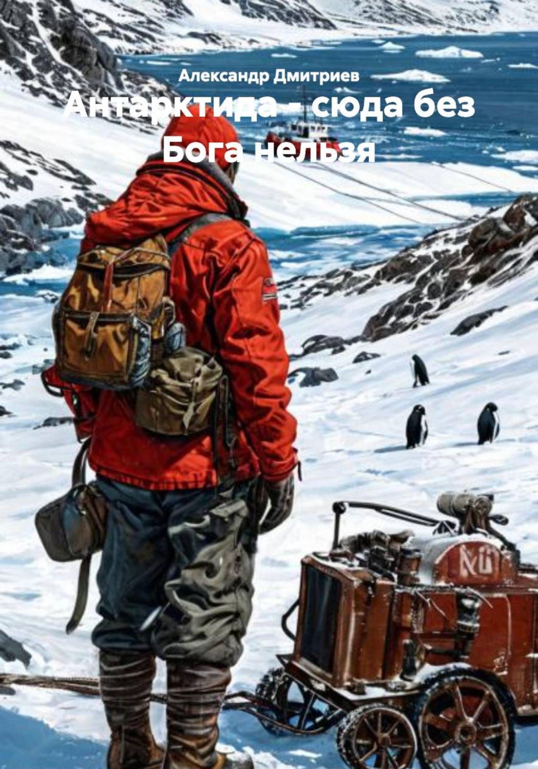 Обложка книги «Антарктида - сюда без Бога нельзя»