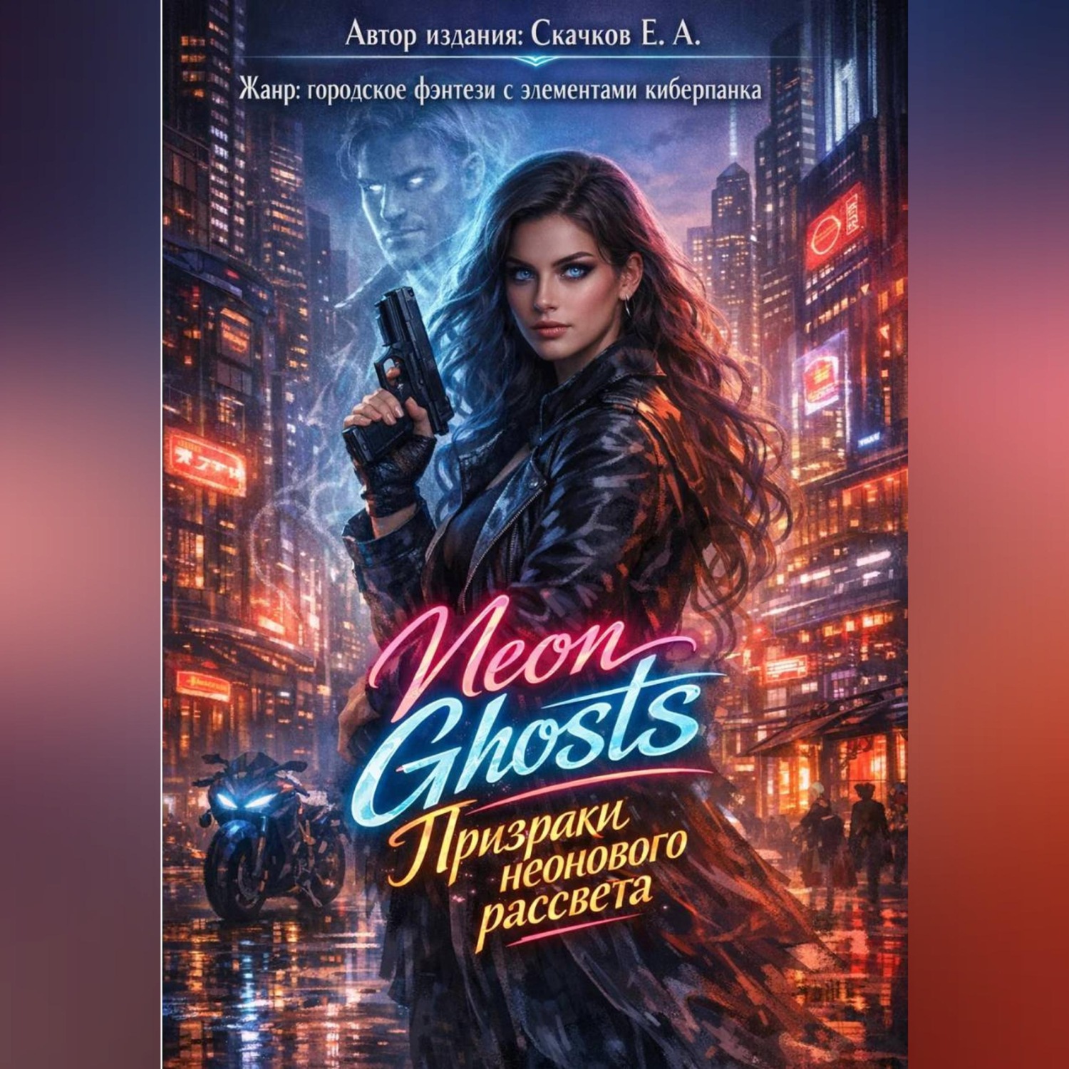 Обложка книги «Книги Neon Ghosts Призраки неонового рассвета»