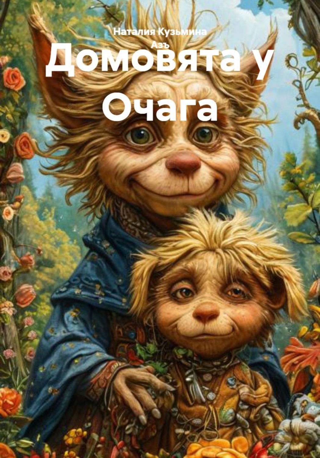 Обложка книги «Домовята у Очага»