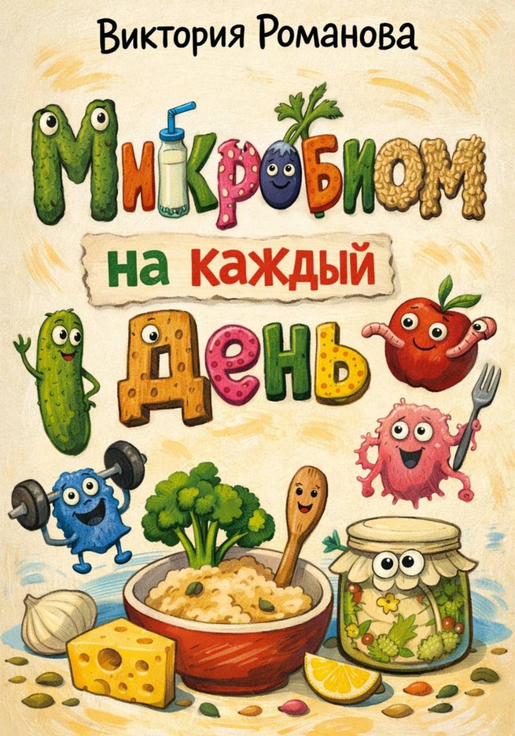 Обложка книги «Микробиом на каждый день»