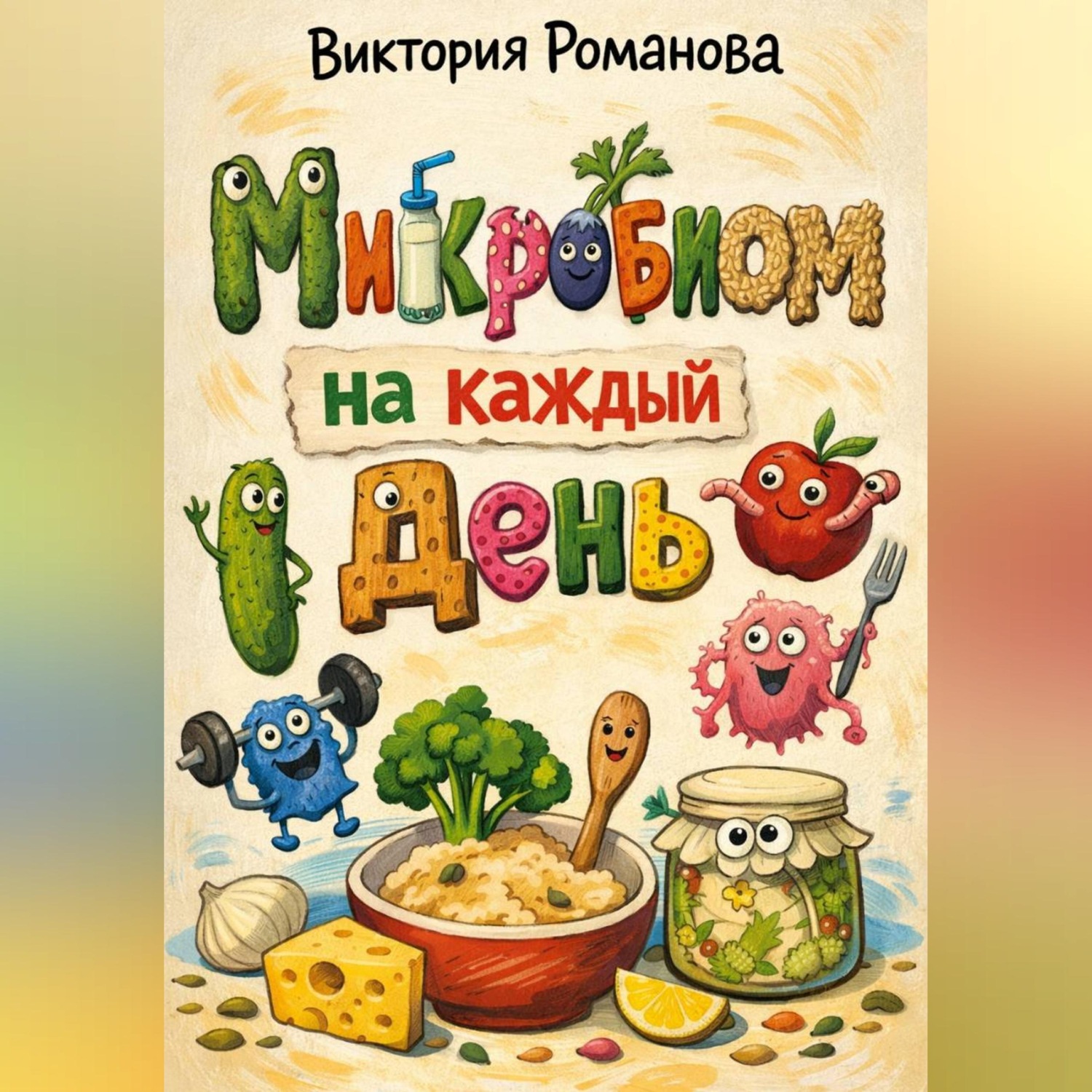 Обложка книги «Микробиом на каждый день»