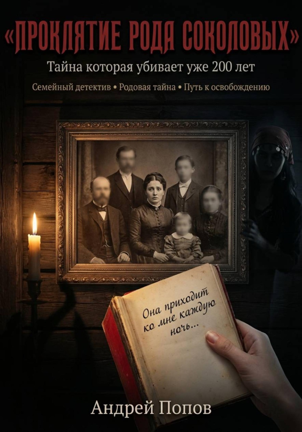 Обложка книги «Проклятие рода Соколовых. Тайна которая убивает уже 200 лет»