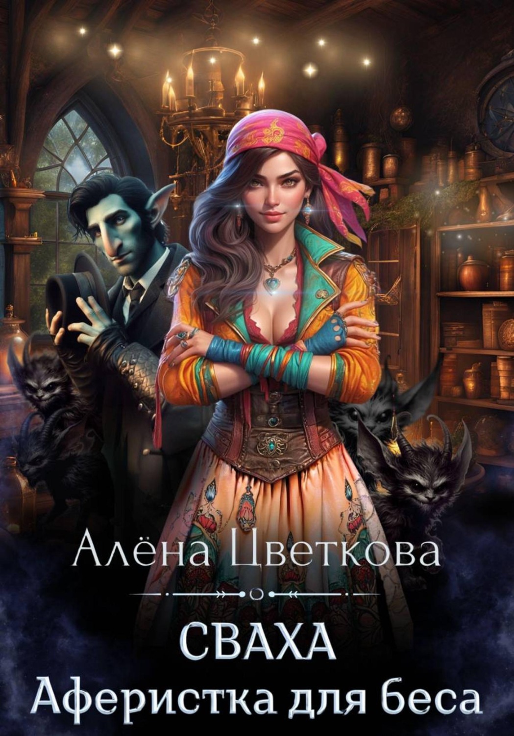 Обложка книги «Сваха. Аферистка для беса»