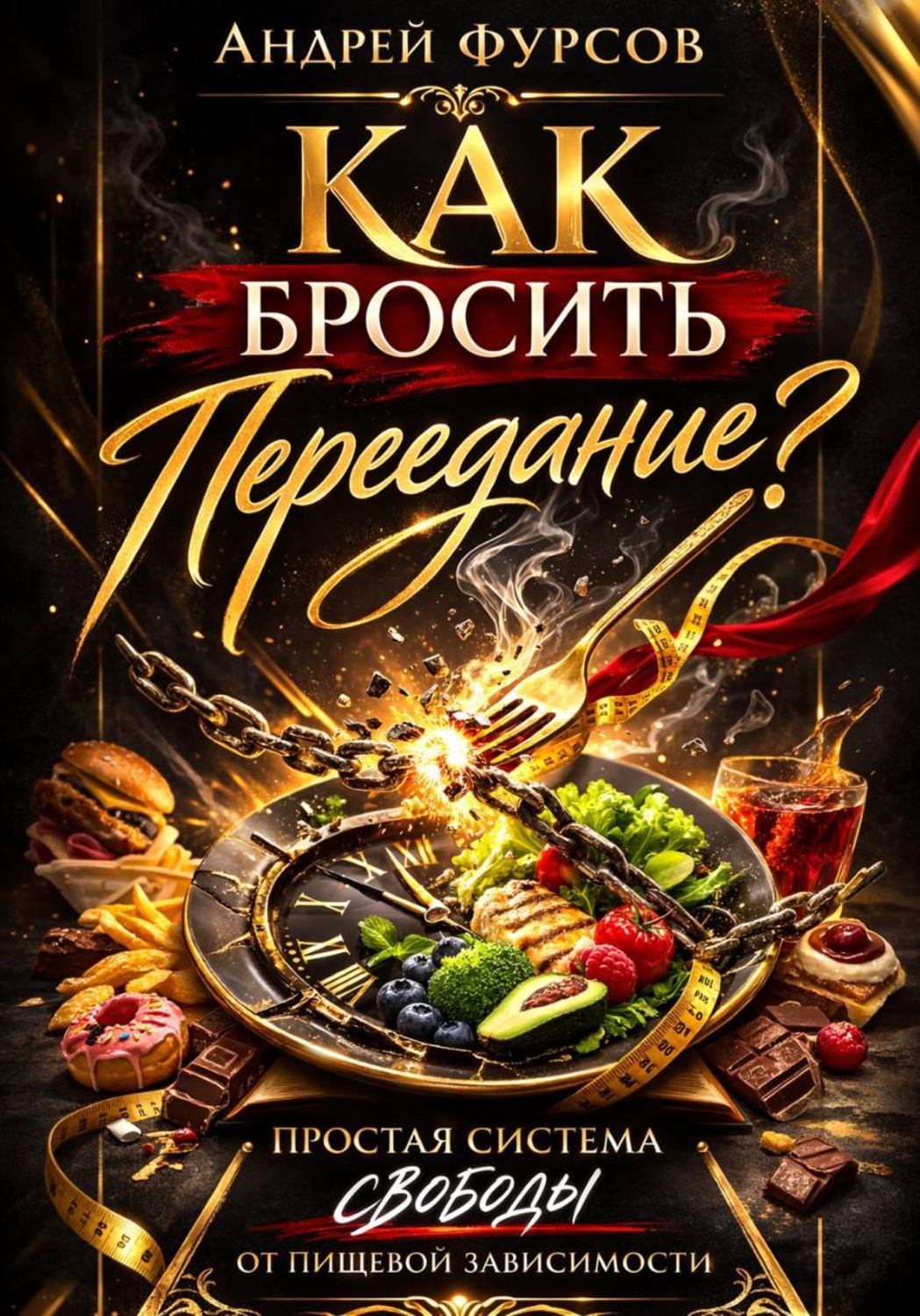 Обложка книги «Как бросить переедание?»