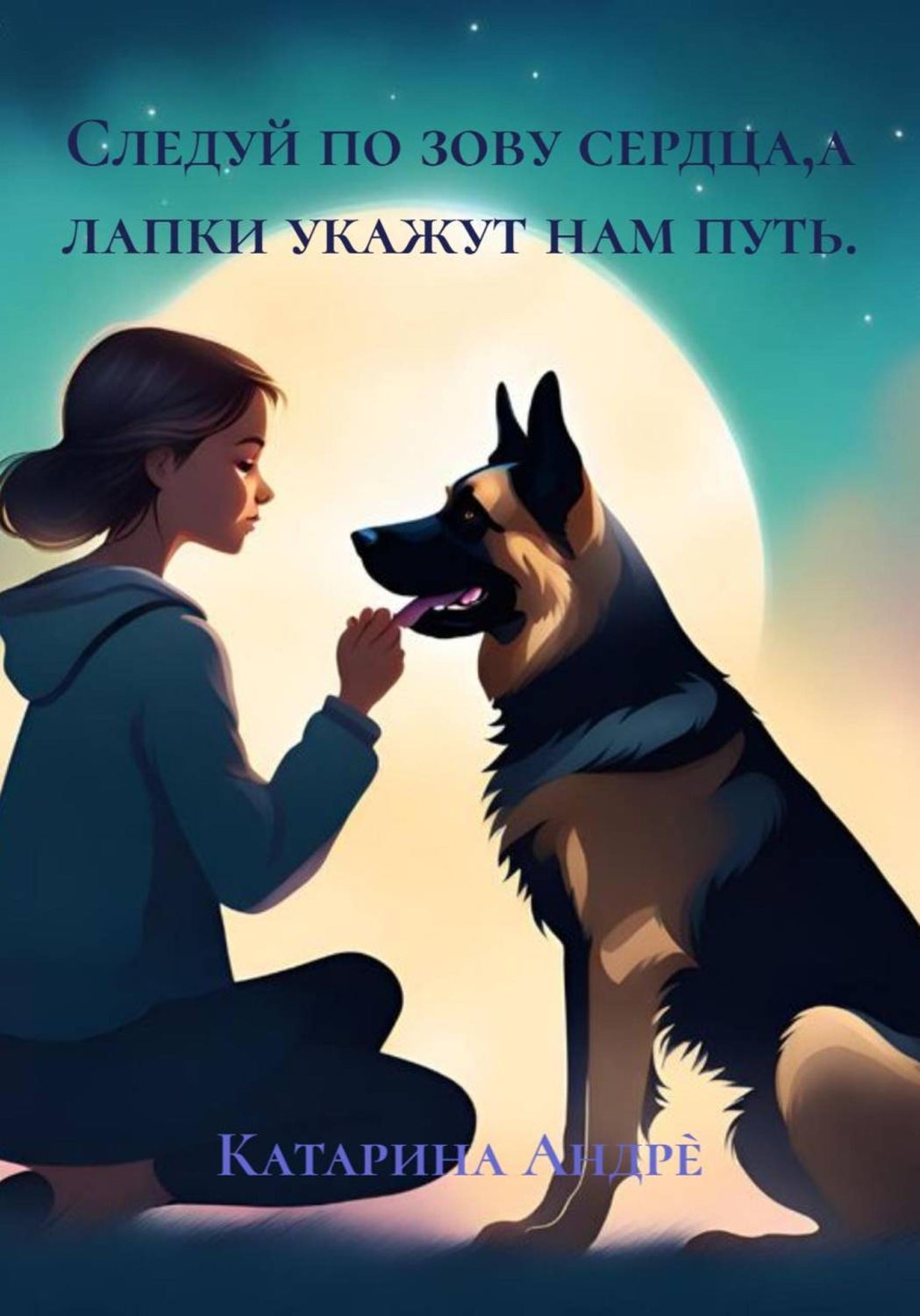 Обложка книги «Следуй по зову сердца,а лапки укажут нам путь.»