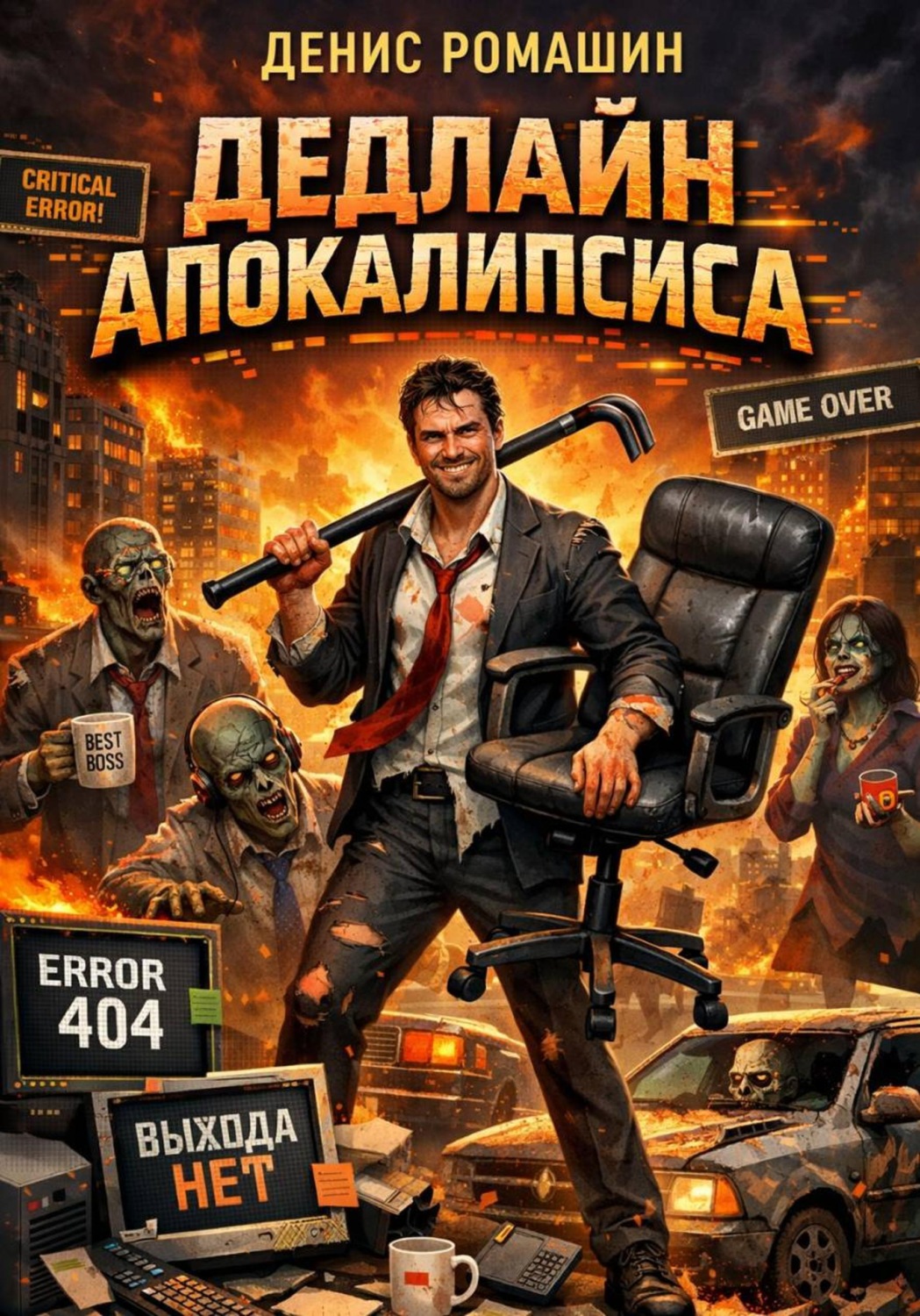 Обложка книги «Дедлайн апокалипсиса»