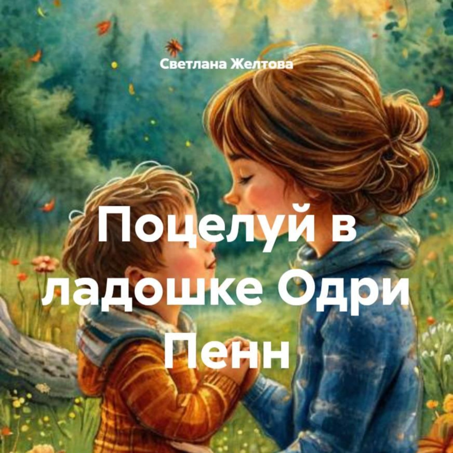 Обложка книги «Поцелуй в ладошке Одри Пенн»
