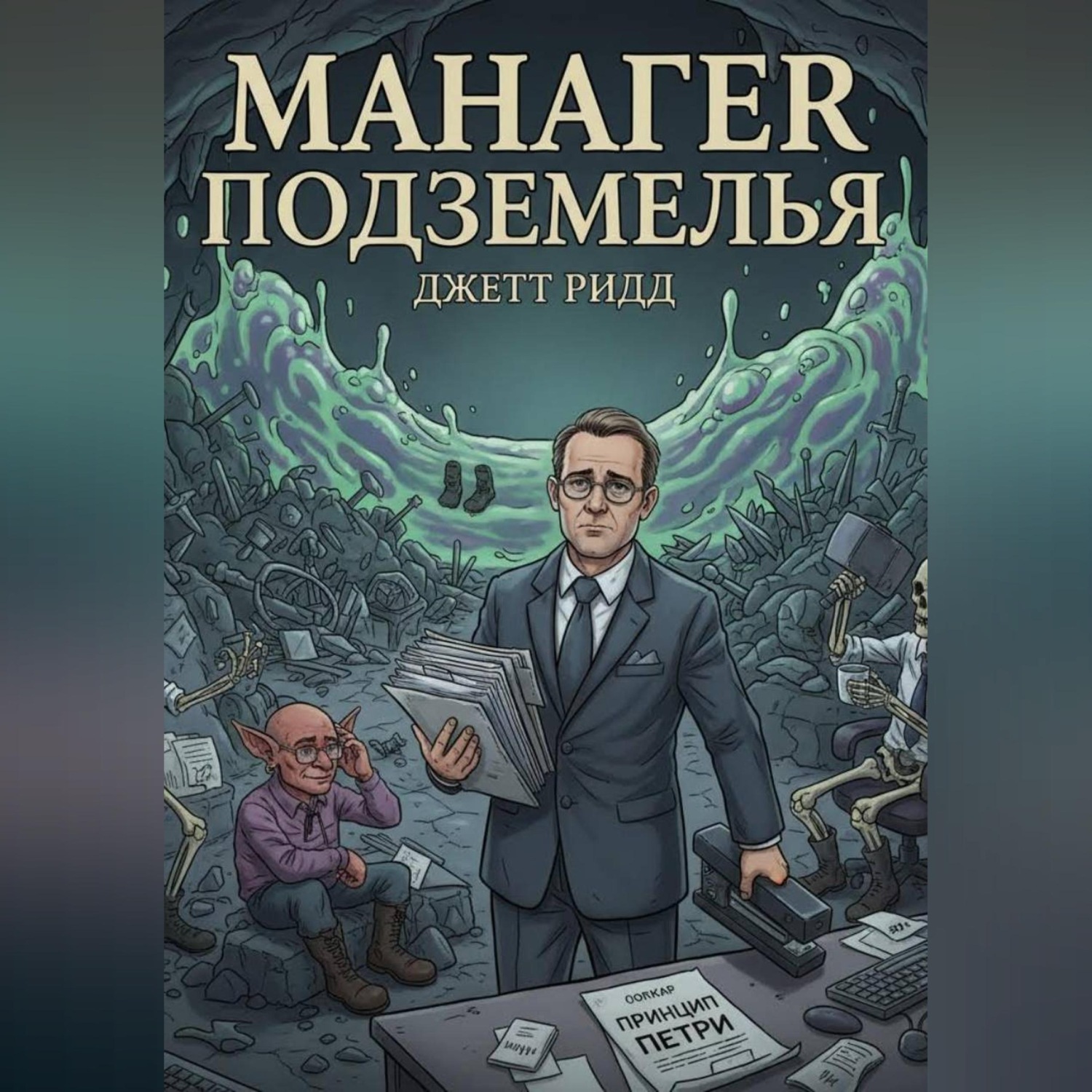Обложка книги «Манагер подземелья»