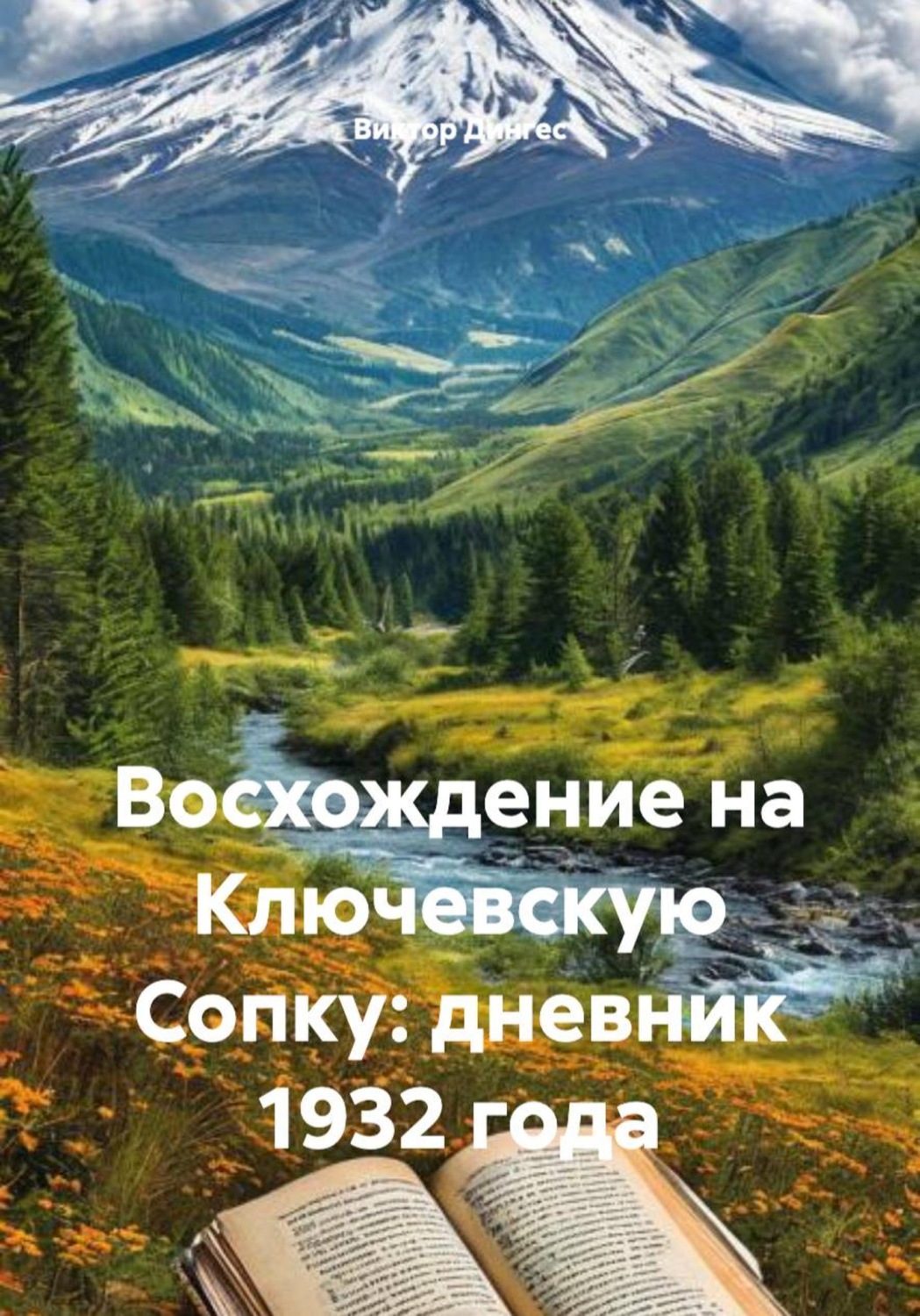 Обложка книги «Восхождение на Ключевскую Сопку: дневник 1932 года»