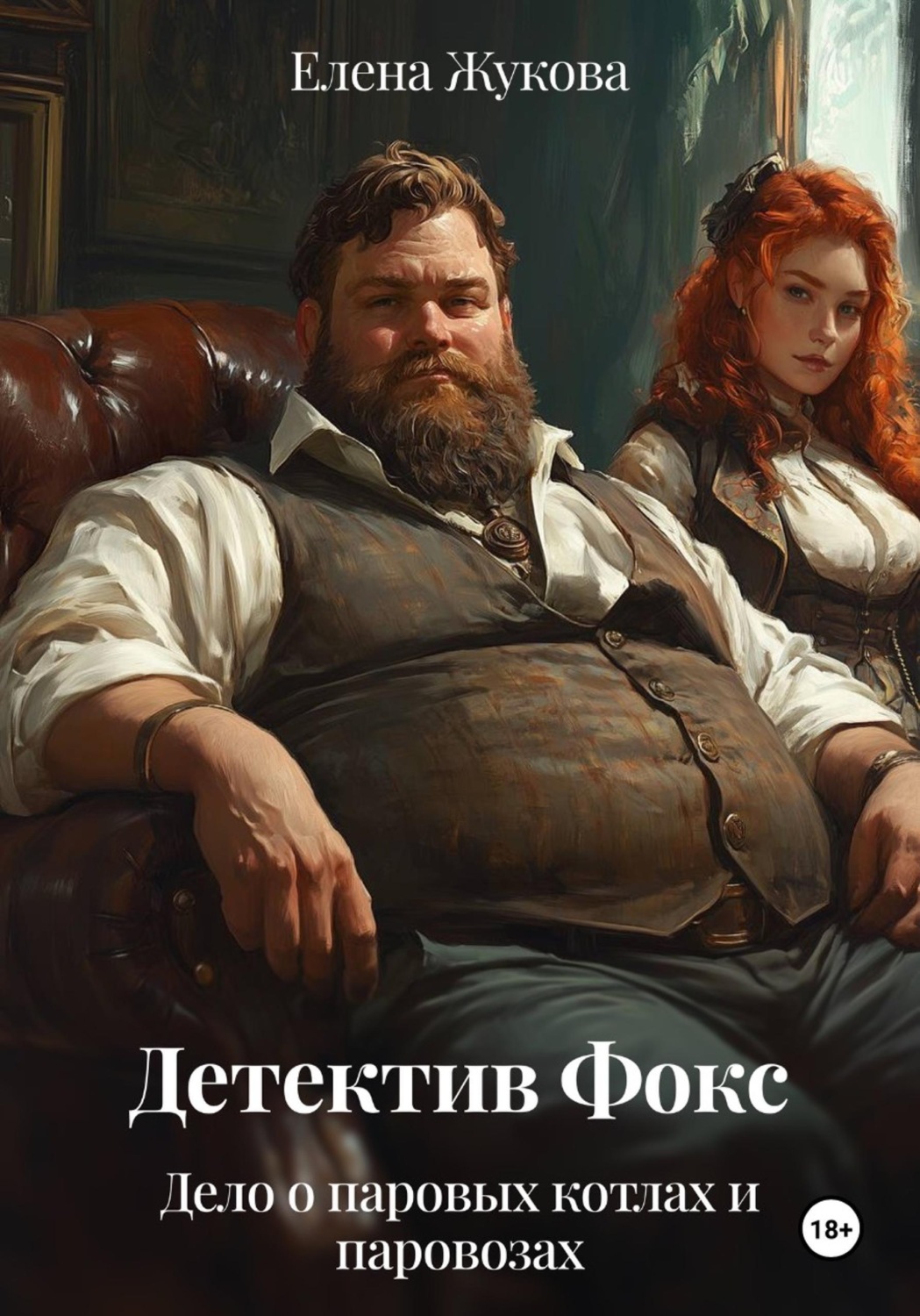 Обложка книги «Детектив Фокс. Дело о паровых котлах и паровозах»