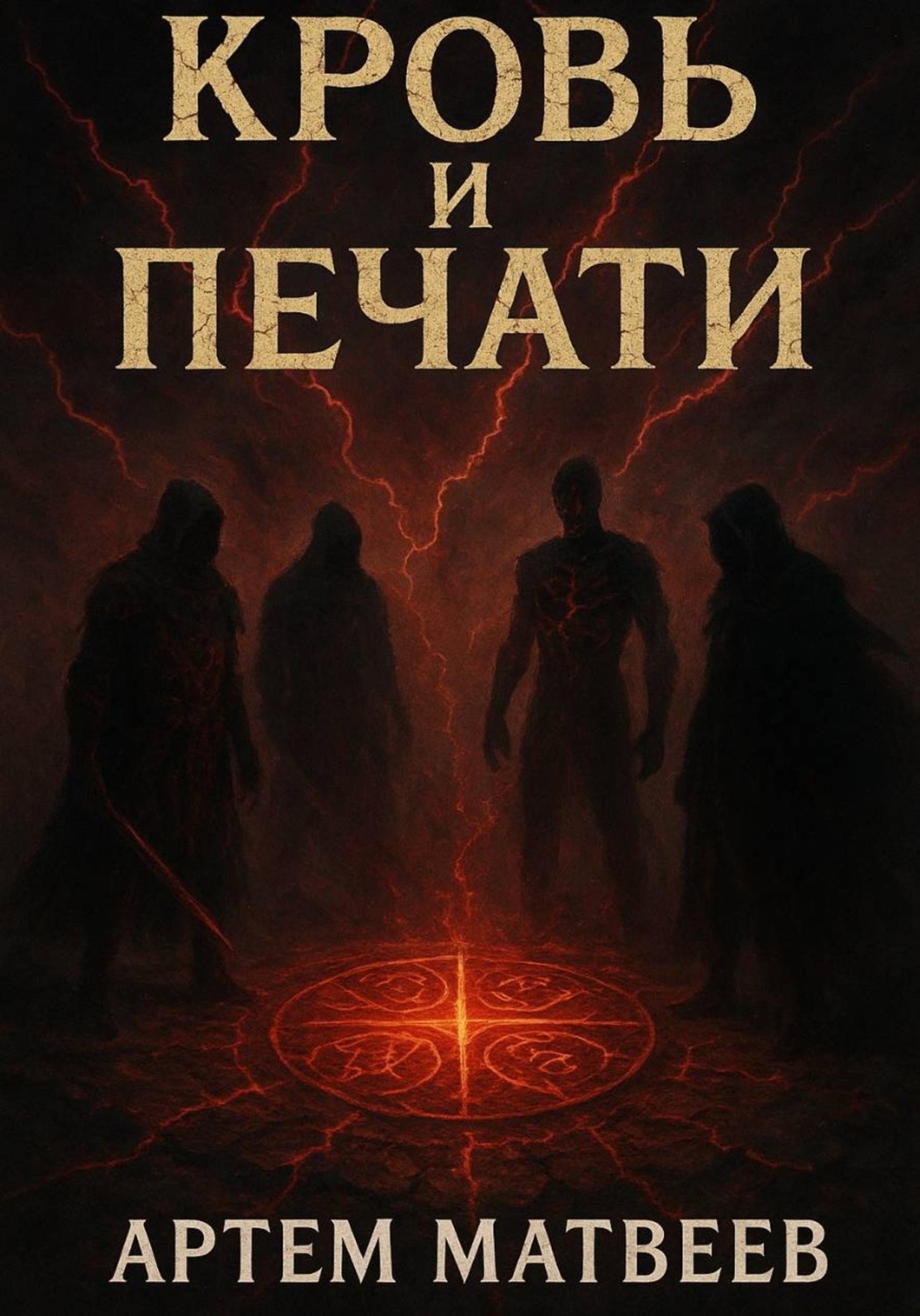 Обложка книги «Кровь и Печати»
