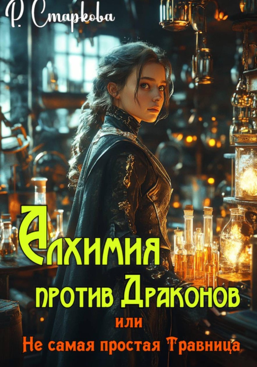Обложка книги «Алхимия против драконов, или Не самая простая травница»