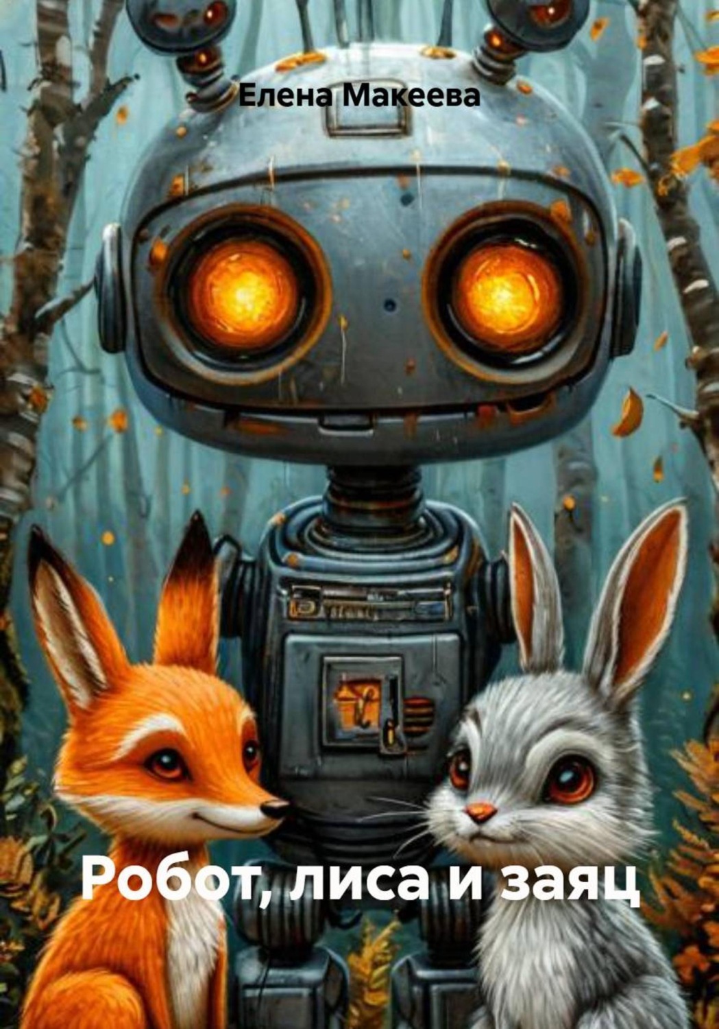 Обложка книги «Робот, лиса и заяц»