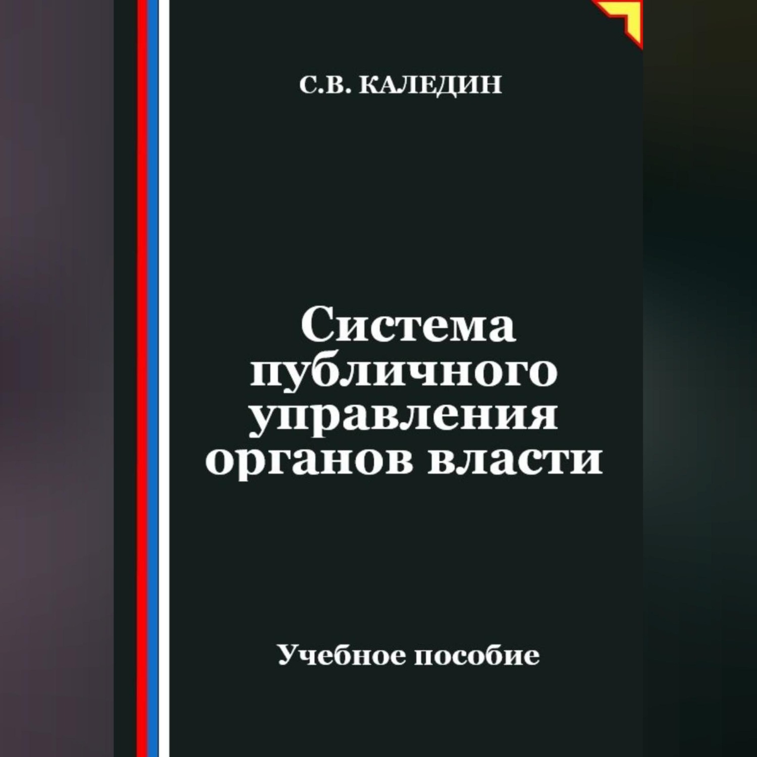 Обложка книги «Система публичного управления органов власти»