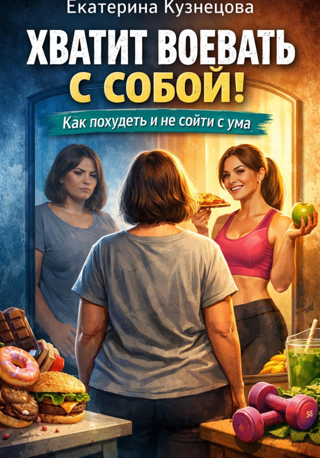 Обложка книги «Хватит воевать с собой! как похудеть и не сойти с ума»